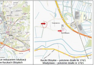 23-04-2024 r., godz. 12.15 licytacja uproszczona - Działki w obr. Raczki Elbląskie i Władysławowo o łącznej pow. 1,3624 ha.